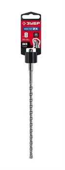 Бур ЗУБР Мастер-2Х 29315-260-08, SDS-plus, 8x260мм, по бетону 62927