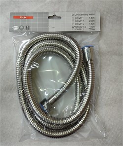 Шланг для душа D-LIN D65621-2, растягивающийся, имп/имп, 1.5м 89905