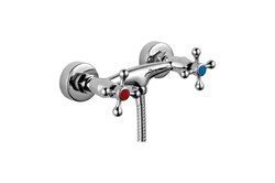 Смеситель для душа D-LIN D160810, двухвентильный, без излива, хром 89516