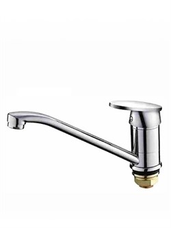 Смеситель для кухни D-LIN D154603, однорычажный, хром, ЦАМ 89512