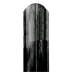 Штакетник М-образный фигурный STYNERGY РЕ 0.4x108x1500мм, оцинкованная сталь с полимерным покрытием, дуб серый 90250