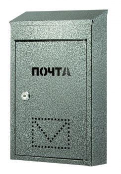 Ящик почтовый Классик, 430х320х90мм, антик серебро, с замком 78263