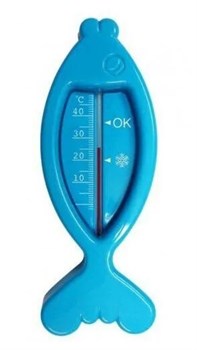 Термометр водный ТБВ-1 Рыбка, 150x60мм, шкала 0...+50 градус, пластик 84964