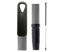 Черенок (рукоятка) Bali 231203730/00, диаметр 22мм, 150см, телескопический, евро резьба, пластик/металл, черный 81497