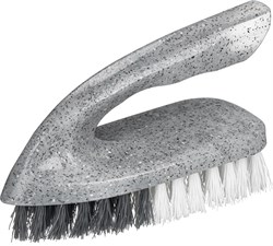 Щётка универсальная Утюжок GRENADA, 15см, пластик, светло-серый гранит 79549
