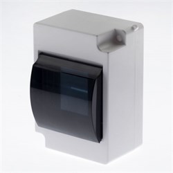 Щит распределительный для открытой проводки ЭРА SIMPLE КМПн 2/4 Б0051471, на 4 модуля, IP30, пластиковый, с крышкой 83929