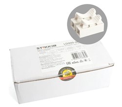 Клемма 4-проводная STEKKER LD900-002 39880, 0.5-2.5мм2, без пасты, самозажимная, пружинная, поштучно 83633