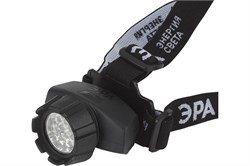 Фонарь налобный ЭРА GB-603, 3 элемента питания R03, 14LED 1Вт, 100Лм, 4 режима 66928