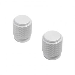 Ручка-кнопка мебельная StahlBuro Knob AP2706, W матовый белый хром, за шт. 90125