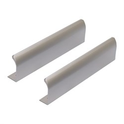 Ручка-профиль мебельная StahlBuro A305-128, 128мм, SN матовый никель, за шт. 90126