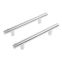 Ручка-скоба мебельная StahlBuro А8925-96, 96мм, диаметр 12мм, хром, за шт. 91585