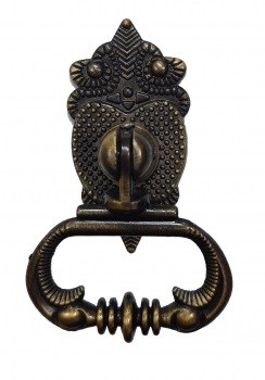 Ручка мебельная 2743 РК (К514), висячая, бронза 91642