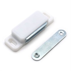 Магнит мебельный StahlBuro, 74x15мм, белый, поштучно 35253