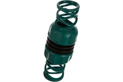 Муфта соединительная RACO Original, 1/2", с защитой от перегиба, пластиковая 7872