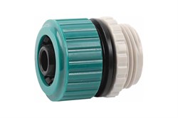 Переходник RACO 1-3/4, резьбовой, шланг 3/4", пластиковый 23329