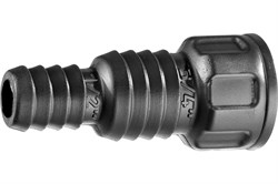 Соединитель для шланга РОСТОК, 1/2", с внутренней резьбой 3/4", пластиковый 22512