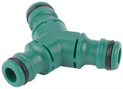 Тройник для разветвления/соединения шлангов RACO Original, 1/2", пластиковый 4370