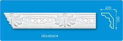 Плинтус потолочный Экструзия Формат 204524, 33х33ммх2м, пенополистирол, белый 11949