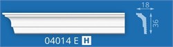 Плинтус потолочный Экструзия Формат 4014Е, 36x18ммx2м, пенополистирол, белый 50175