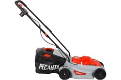 Газонокосилка РЕСАНТА КР-1200 ЭП, электрическая, 1200Вт, ширина скашивания 32см 92047