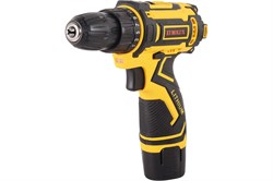 Дрель-шуруповерт EUROLUX ДА-12/2Li, аккумуляторная, 12В, 25Нм, 2АКБ, 1.5Ач, в кейсе 91925