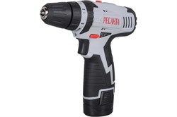 Дрель-шуруповерт РЕСАНТА ДА-12-2ЛК, аккумуляторная, 12В, 40Нм, 2АКБ, 2Ач, в кейсе 91940