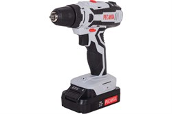 Дрель-шуруповерт РЕСАНТА ДА-18-2ЛК, аккумуляторная, 18В, 50Нм, 2АКБ, 2Ач, в кейсе 90240