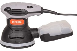 Машина шлифовальная эксцентриковая РЕСАНТА ЭШМ-125К, 125мм, с регулировкой оборотов, 300Вт 91939
