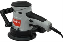 Машина шлифовальная эксцентриковая РЕСАНТА ЭШМ-125Э, 125мм, с регулировкой оборотов, 450Вт 91943