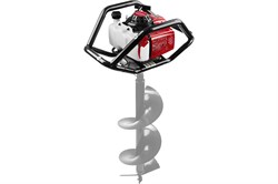 Мотобур ЗУБР МБ2-300, 2 оператора, диаметр 60-300мм, 71 см3, шнек в комплекте 92211