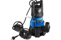 Насос ЗУБР Профессионал НПГ-Т3-1300, погружной, дренажный, для грязной воды, 1300Вт 79842