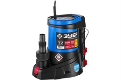 Насос ЗУБР Профессионал НПЧ-Т7-250 АкваСенсор, погружной, дренажный, с минимальным уровнем откачки, 250Вт 79849