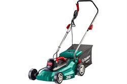 Газонокосилка ЗУБР ГСЦ-38-1700, электрическая, 1700Вт, ширина скашивания 38см 92134