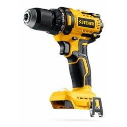Дрель-шуруповерт аккумуляторная STEHER CB-65, 20В, 65Нм, без АКБ 92412