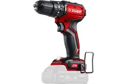 Дрель-шуруповерт аккумуляторная ЗУБР ДБУ-45, ударная, 20В, 45Нм, без АКБ 92373
