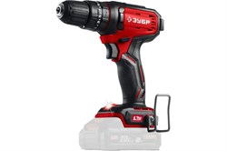 Дрель-шуруповерт аккумуляторная ЗУБР ДШУ-40, ударная, 20В, 40Нм, без АКБ 92381