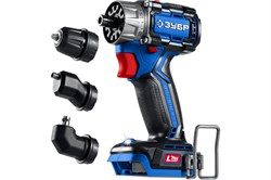 Дрель-шуруповерт аккумуляторная ЗУБР Профессионал DB-50-Н3 Компакт Комби №1, модульная, 20В, 50Нм, без АКБ 92279