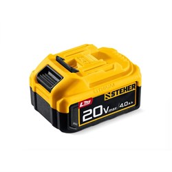 Батарея аккумуляторная STEHER BP-20-4, 20В, 4Ач 92402