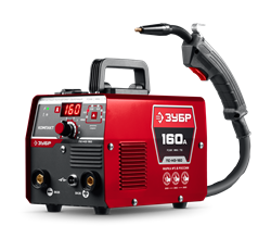 Сварочный аппарат ЗУБР Компакт ПС-М3-160, FCAW, MMA, TIG, без газа, полуавтомат, горелка ПС-160 92178