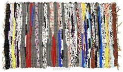 Коврик напольный хлопковый, 60x140см, микс 12346