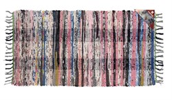 Коврик напольный хлопковый, 55x90см, микс 24577