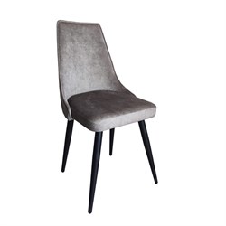 Стул с мягким сиденьем Берлин L27 WOOL, г/п до 110кг, графит 92561