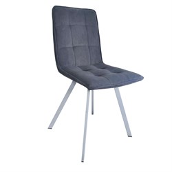 Стул с мягким сиденьем ЖЕНЕВА Б55 GRAPHITE, г/п до 120кг, графит 92563