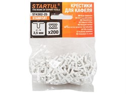 Крестики STARTUL MASTER ST4302-50 для кладки плитки, 5мм, упаковка 100шт 75649