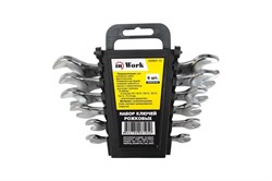 Ключи рожковые INWORK 630601-13у, 8-19мм, набор 6шт. 8219