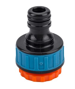Адаптер штуцерный GRINDA Premium 8-426405 с внешней резьбой 1/2"x 3/4", для системы полива, АБС-пластик 86837