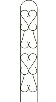 Шпалера садовая Green Line Прямая, 2.1x0.34м, разборная, металлическая, зеленая 13491
