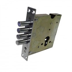 Корпус замка MASTER LOCK 2515 / 2414 / 2514 Ц-4р, для китайских металлических дверей, хром 71743