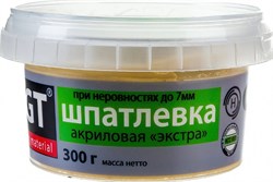 Шпаклевка/шпатлевка VGT Экстра акриловая по дереву, готовая, 0.3кг, дуб 29552