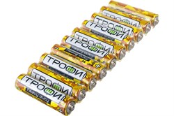 Элемент питания (батарейка) ТРОФИ pack Heavy Duty R6-10S, пальчиковый, солевой, 1.5В 73830